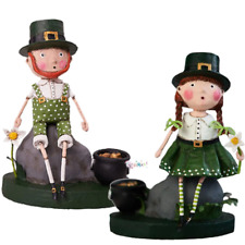 End of the Rainbow Set of 2 St. Patrick's Figurines by Lori Mitchell picture