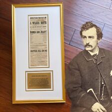 JOHN WILKES BOOTH * Authentic ROMEO & JULIET Playbill * 1864 * Abraham Lincoln picture