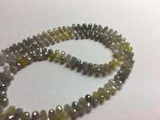 Natural Fancy Mix Multi Color Faceted Diamond Briolette Drop Shape Beads,Drops picture
