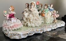 Irish Dresden Volkstedt Wedding Game Porcelain group figurine picture