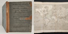 1810s antique DR REES'S NEW CYCLOPEDIA art 29 PLATES map horology ship music picture