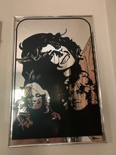 ***HUGE** Vintage 1977* Charlie’s Angels* 3 Faces of Farrah Fawcett **Mirror ** picture