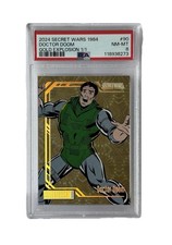 Upper Deck Marvel Allegiance Secret Wars 1/1 Dr. Doom Gold Explosion PSA 8 picture