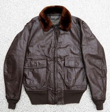 Ralph Edwards US Navy G-1 Flight Jacket 1961 MIL-J-7823B Size 40 USN Authentic picture