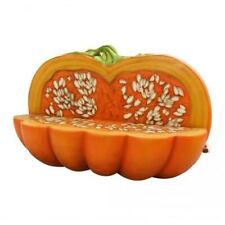 Pumpkin Bench Life Size Resin Statue Food Prop Furniture Halloween Theme Display picture