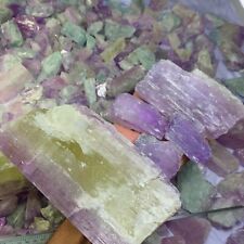 20-KG Amazing Big Size Natural Kunzite Lot Big Piece 2644-Gram From Afghanistan. picture