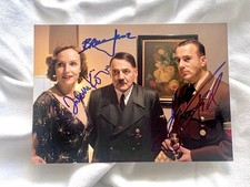 BRUNO GANZ + HEINO FERCH + JULIANE KÖHLER Signed THE DOWNFALL 13x18 AUTOGRAPH picture