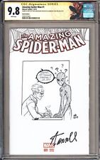 AMAZING SPIDER-MAN #1 CGC SS ONE OF A KIND STAN LEE SIGNATURE SKETCH BY BRADSHAW picture