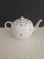 Herend Hungary Blue Garland Tea Cup 1602/PBG 6 cup Floral  6.5
