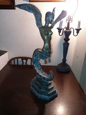 Emil Epple (B1877) Bronze Statue Of Harpy picture
