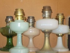 antique Aladdin lamp assortment kerosene collection picture