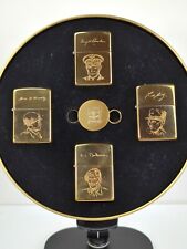 Zippo 4pc Set D-Day Normandy 50 Years 1944-1994 Allied Heroes Collectors Edition picture