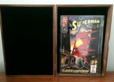 Superman #75 signed by Jerry Siegel Dynamic Forces LE picture