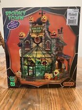 Lemax Halloween Spooky Town Hemlock's Nursery #45661 WORKS picture