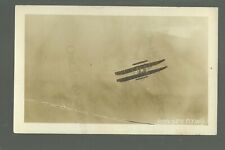 RP c1910 ARCHIBALD HOXSEY Pilot FLYING AIRPLANE Plane WRIGHT BROTHERS Died CRASH picture