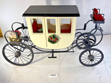 RARE Wood Stagecoach Carriage Byers Choice Christmas Carolers Accessory 77S21 picture