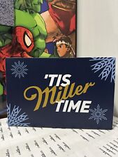 Miller Lite 12oz Beernament Holiday Christmas Ornament Set of 6 With Gift Box picture