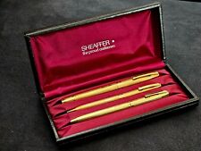 Sheaffer Imperial Masterpiece 18K Solid Gold Triple Set MINT picture