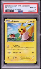 2015 Pokemon Meli Pikachu Art Academy Competition Prize PSA 8 NM-MT picture