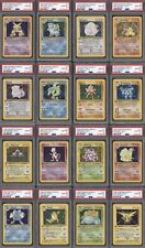 1999 Pokemon FRENCH 1st Edition Base Set COMPLETE PSA 10 SET 102/102 Charizard picture