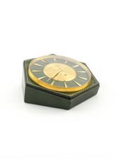 Jaeger-LeCoultre / Hermès Tischuhr mit 8-Tagewerk, Pult picture