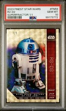 2023 Topps Finest R2-D2 Superfractor 1/1 PSA 10 picture