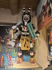 Kashari Clown Navajo Large 4’ Tall Black And White Striped Watermelon big2 picture