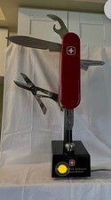 Wenger large motorized pocket knife display picture