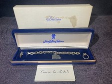 CHEVROLET chevy CHARM BRACELET sterling silver central office general motors gm picture