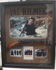 JSA Val Kilmer Autographed Signed Inscribed Tombstone 1881 Howitzer Gun Framed picture