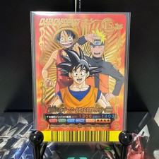 Naruto Vhtf V Jump Card Festa 15 Lap Son Luffy 2008 JPN Limited Edition Rare C picture