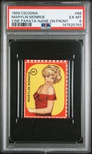 MARILYN MONROE 1956 Cicogna Cine Parata #66 PSA 6 POP 1 VERY RARE picture