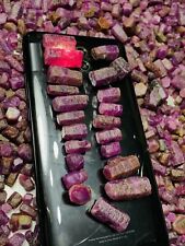 1-KG Amazing Natural Colour Pure Ruby Crystals Terminated Almost From Africa picture