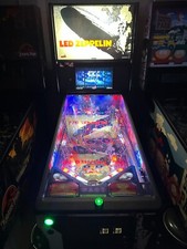 Led Zeppelin Stern Premium Pinball Machine picture