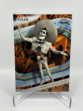 2025 Topps Chrome Disney ERNESTO DE LA CRUZ Toy Story 15th Incinerator Lava /15 picture