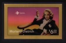 $6.00 Marlene Dietrich by Different Artists: .999 Gold TEST Set of 4 Phone Card picture