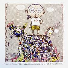 Takashi Murakami A space for philosophy print ED.300 kaikai kiki Signed Poster picture