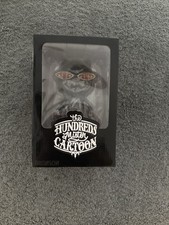 Mister Cartoon X The Hundreds Bronson Cat Figure Dark Version picture