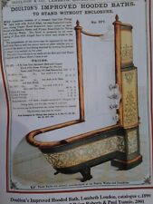 Doulton's improved Victorian Era Hooded Bathtub picture