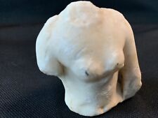 EXTREMELY RARE Ancient Greek Roman Marble Female Torso Bust Statue picture