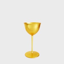 koichiro kimura x Lobmeyr Gold leaf sherry glass made in Japan 11.8cm tall 4.6in picture