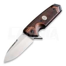 Hogue SIG K320 Folding Knife Stainless Steel Blade Wood Handle picture