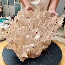 44LB A+++Large Natural white Crystal Himalayan quartz cluster /minerals Speci picture