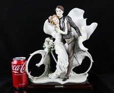 Giuseppe Armani Wedding Cycle Married Couple on Bike Limited Edition  picture