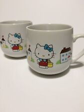 Vintage/Rare Sanrio 1976 HELLO KITTY Tea Cups 420 JCCP 2.80 US Made in Japan picture