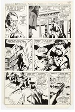 Colan NEW TEEN TITANS 21 pg14 ISSUE INTRODUCED MONITOR BROTHER BLOOD NIGHT FORCE picture