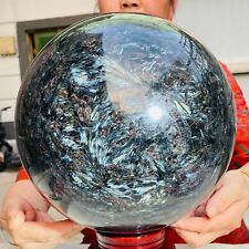 29500G Large Natural Astrophyllite Fireworks Stone Quartz Crystal Sphere Healing picture
