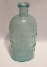 Antique c.1870s embossed DR. JAMES CRADDOCK & CO. PHILa ~Applied picture