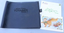 Greg Jein Star Trek Voyager TV Show Season 3 Cast & Crew Leather Folder RARE picture