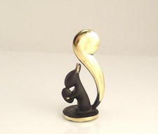 Walter BOSSE Vienna SQUIRREL with NUT Patinated Brass 62mm Modernism Bronze picture